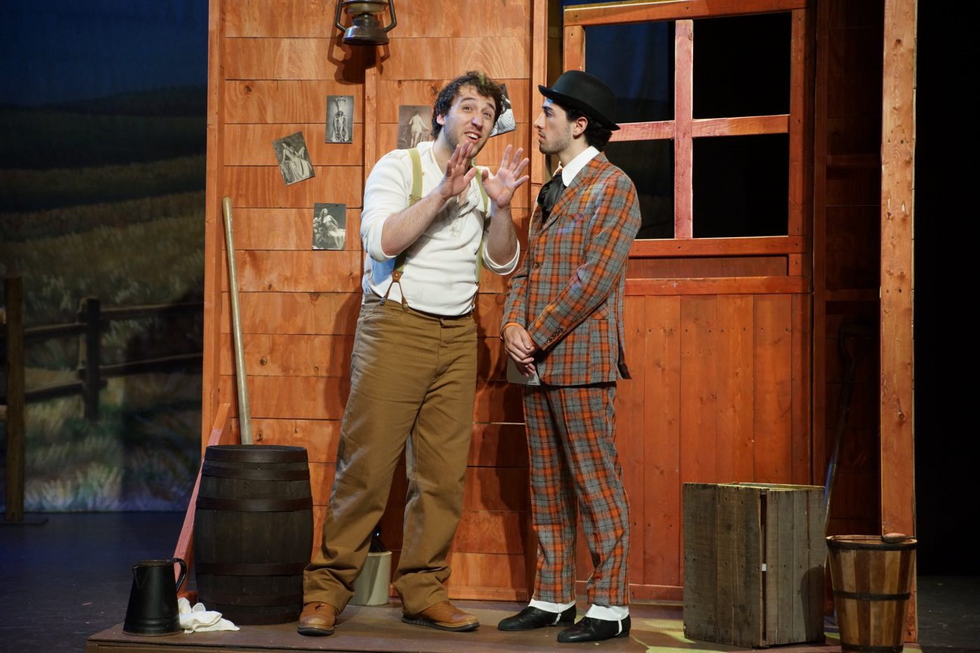 Production photo: Oklahoma! · Jud Fry · Woodstock Playhouse